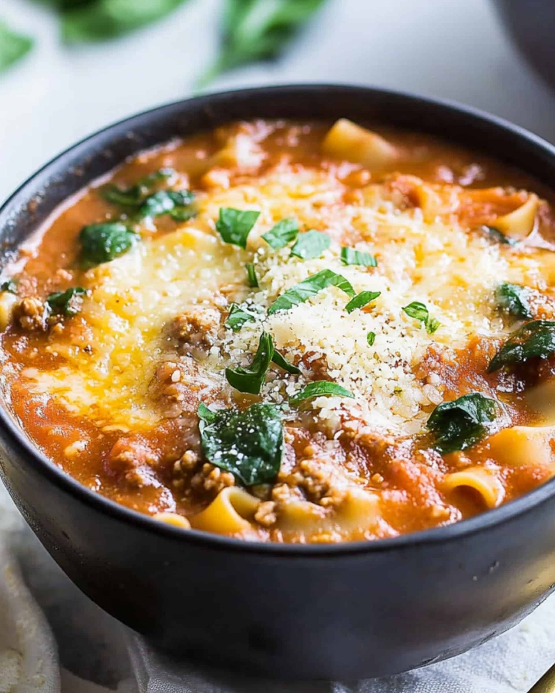 Lasagna Soup Recipe