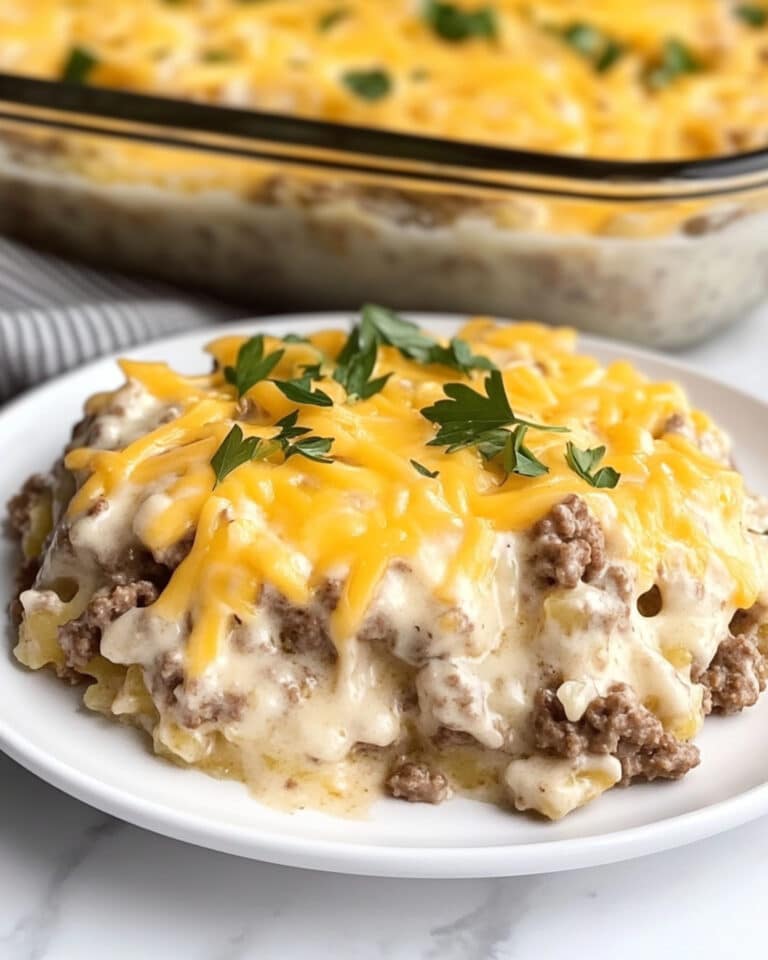 Hamburger Hashbrown Casserole Recipe