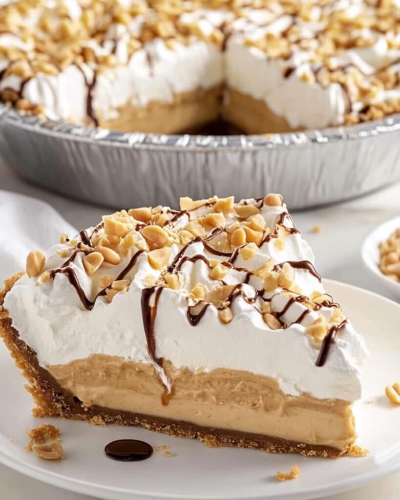 No Bake Peanut Butter Pie Recipe