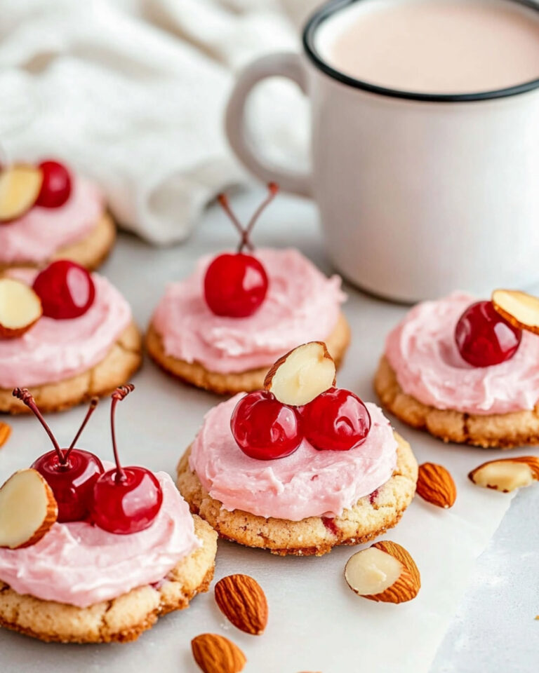 Cherry Almond Sugar Cookies Recipe