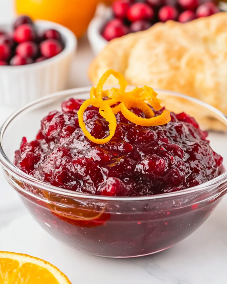 Cranberry Orange Sauce Recipe
