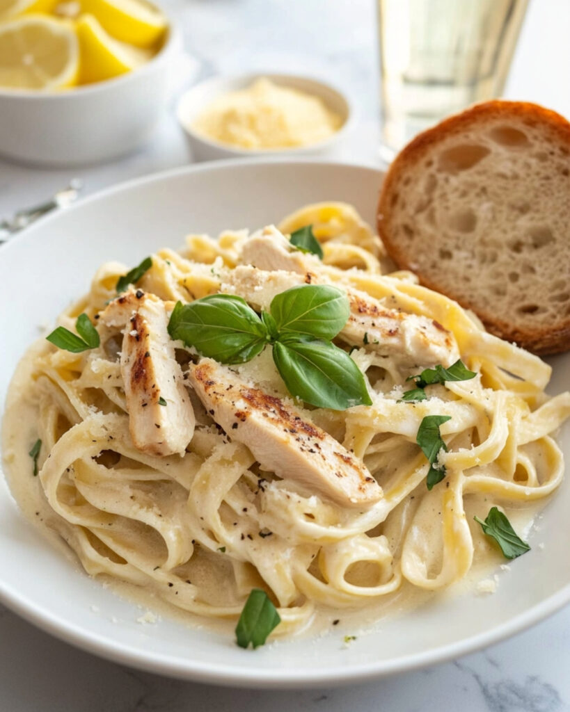 Instant Pot Chicken Alfredo Recipe
