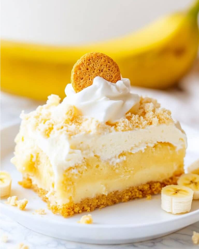 Banana Poke Cake Recipe