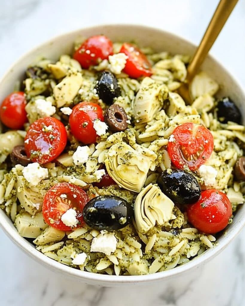 Pesto Pasta Salad Recipe