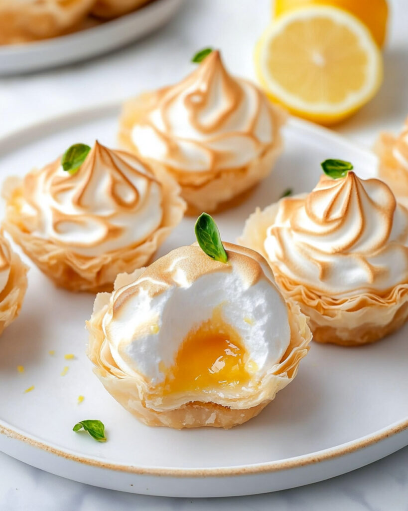 Mini Lemon Meringue Pies Recipe