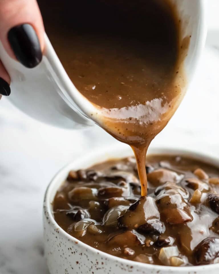 Easy Mushroom Gravy Recipe