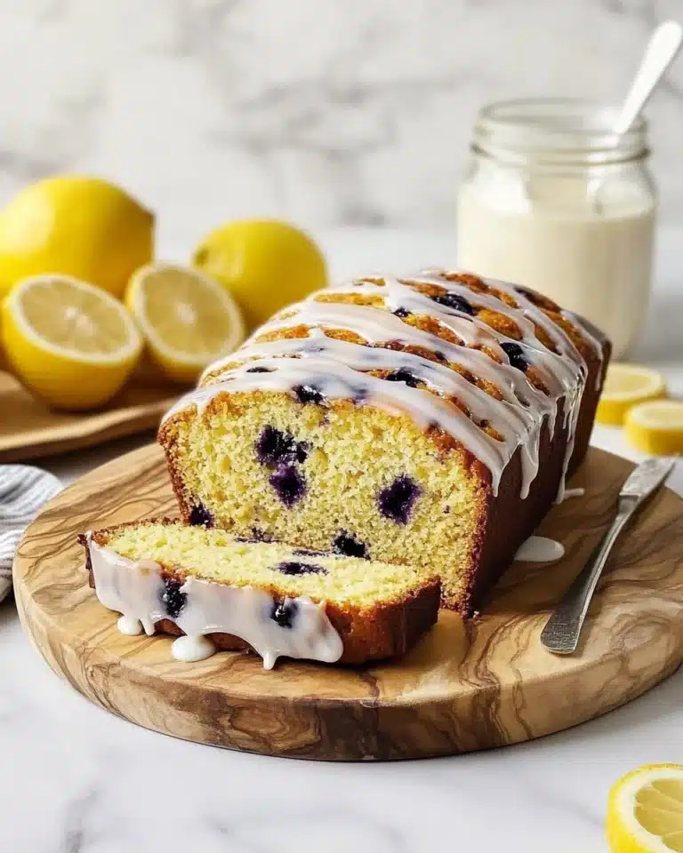 Lemon Blueberry Bread Recipe