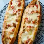 Cheesy Chicken Garlic Bread Recipe
