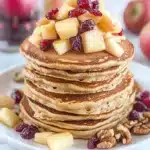 Apple Oatmeal Pancakes Recipe