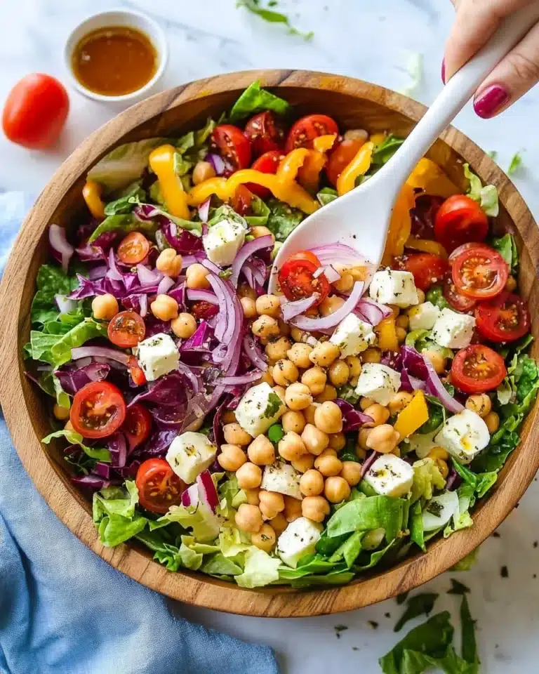 Lemon Herb Italian Chopped Salad Recipe