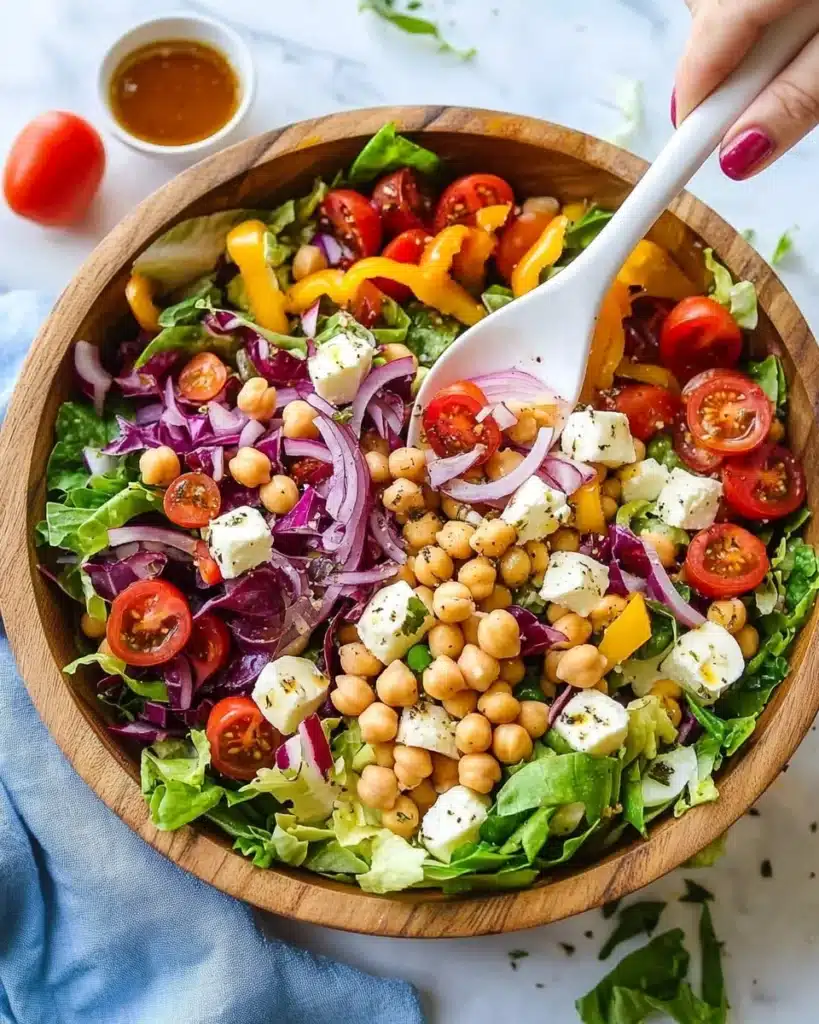 Lemon Herb Italian Chopped Salad Recipe