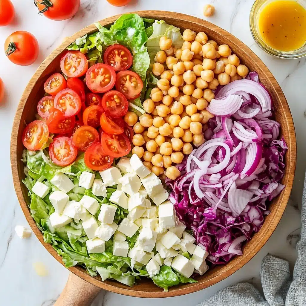 Lemon Herb Italian Chopped Salad Recipe - Recipe Image