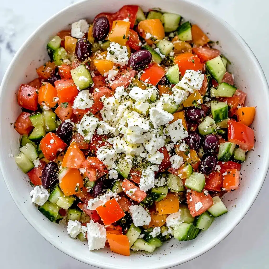 Mediterranean Chopped Salad Recipe - Recipe Image