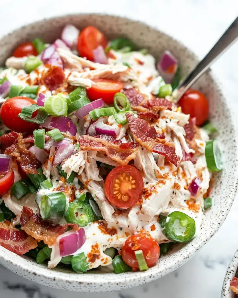 BLT Chicken Salad with a Twist Recipe