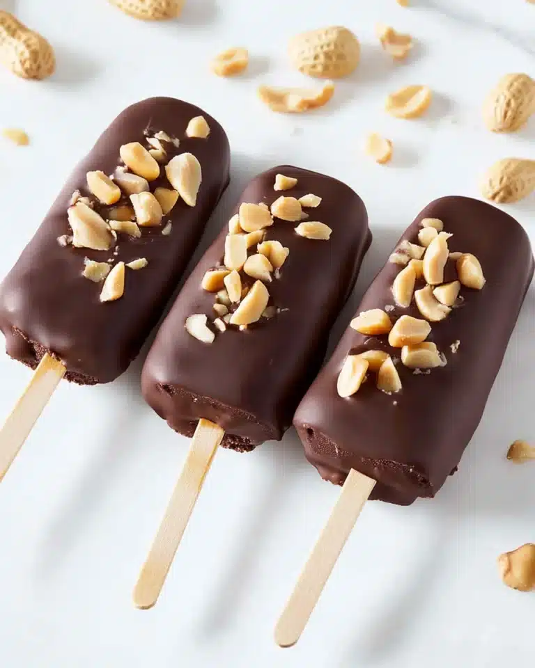 Peanut Butter Banana Ice Cream Bars Recipe