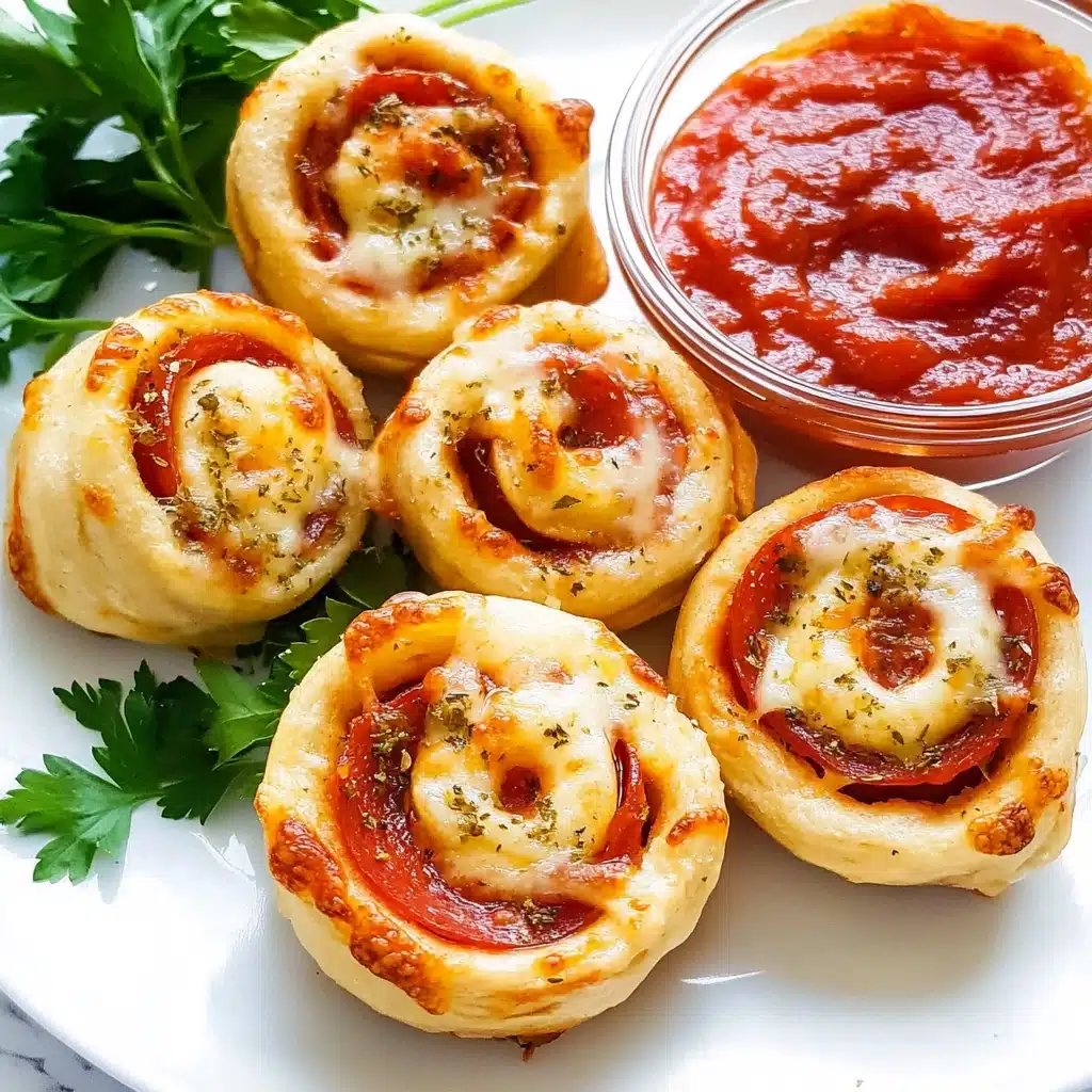 Pepperoni Pizza Roll-Ups Recipe - Recipe Image