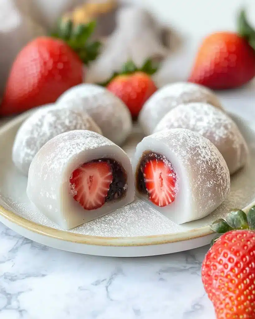 Creamy Strawberry Mochi Delights Recipe