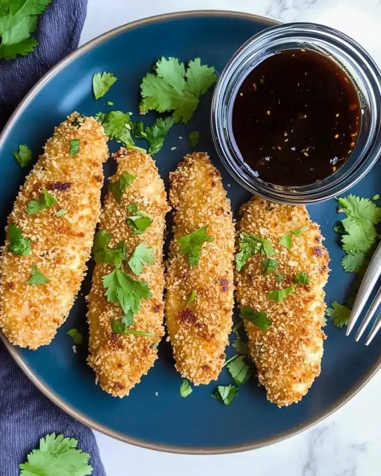 Crispy Asian Honey-Soy Chicken Tenders Recipe