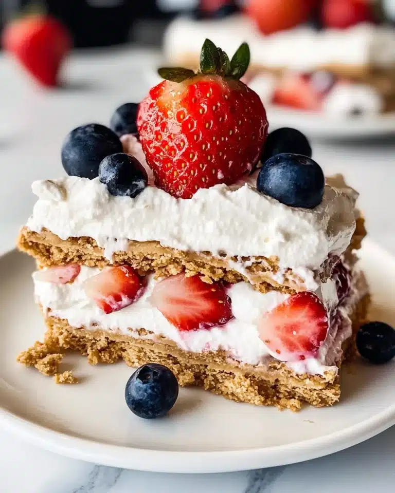 Triple Berry Icebox Delight Recipe