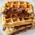 Nutella Stuffed Waffles Recipe