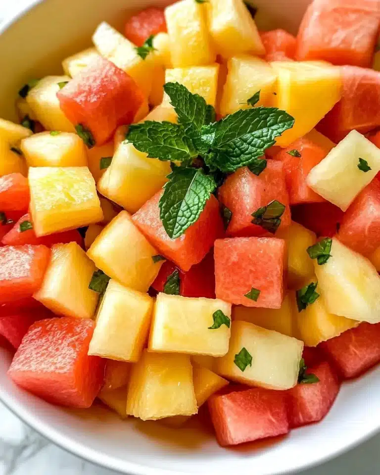 Watermelon Fruit Salad Recipe