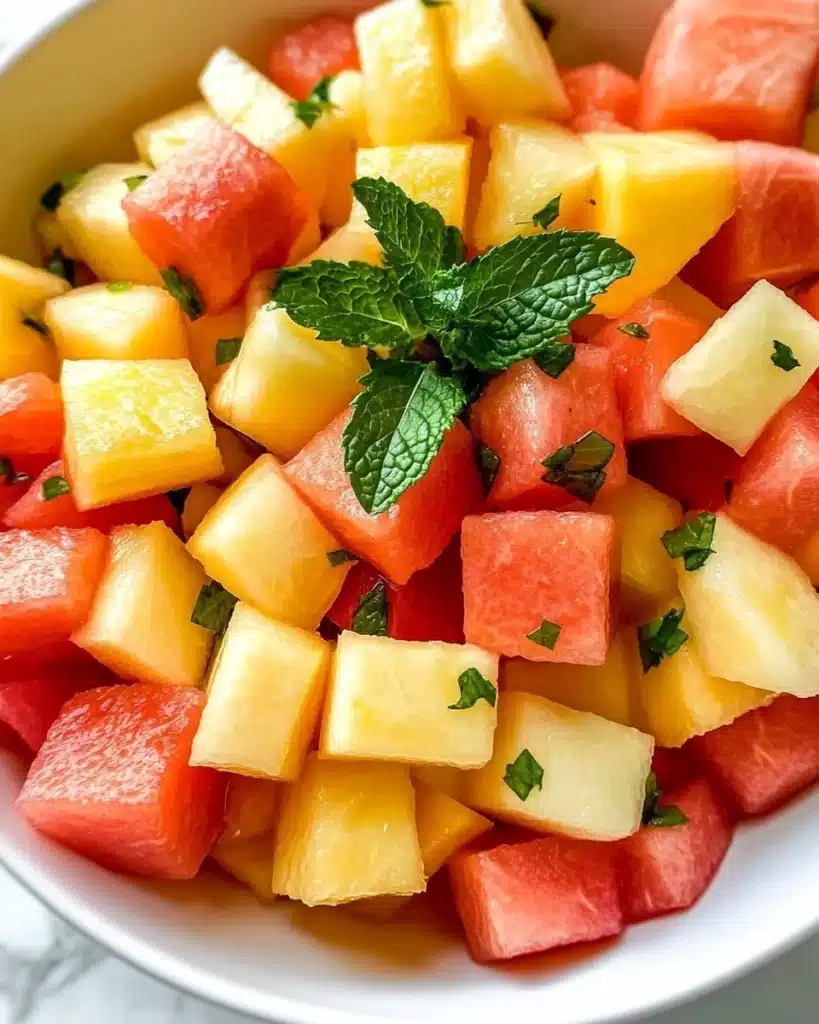 Watermelon Fruit Salad Recipe
