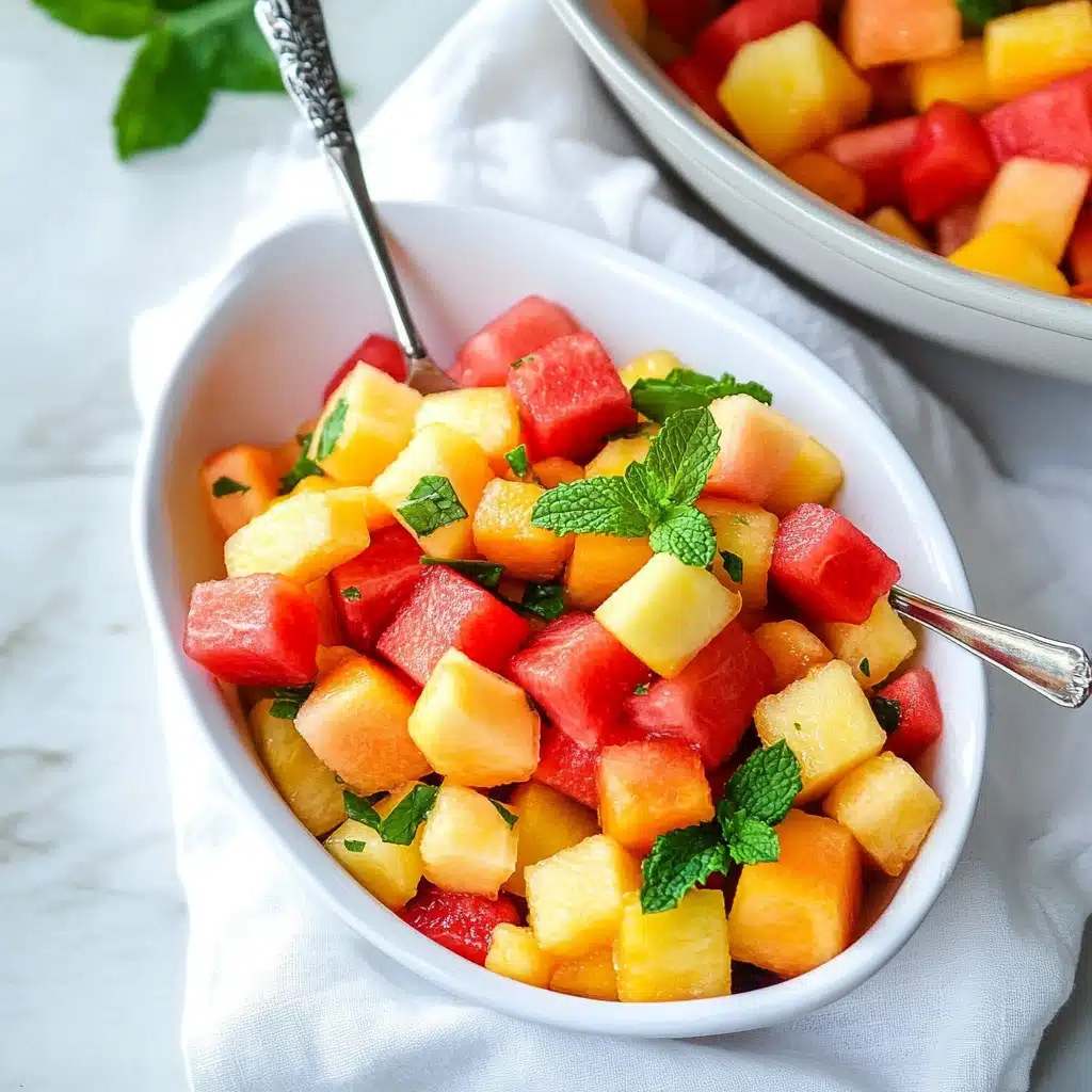 Watermelon Fruit Salad Recipe - Recipe Image
