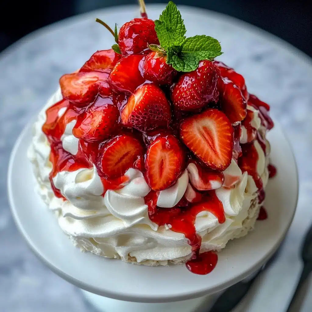 Strawberry Pavlova Recipe - Recipe Image