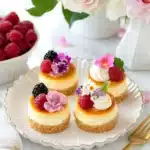 Mini Crème Brulee Cheesecakes Recipe