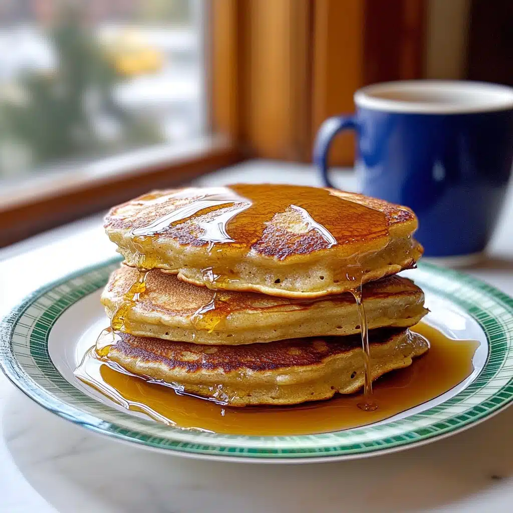 Apple Oat Pancakes Recipe - Recipe Image