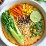 Creamy Peanut Miso Ramen Recipe