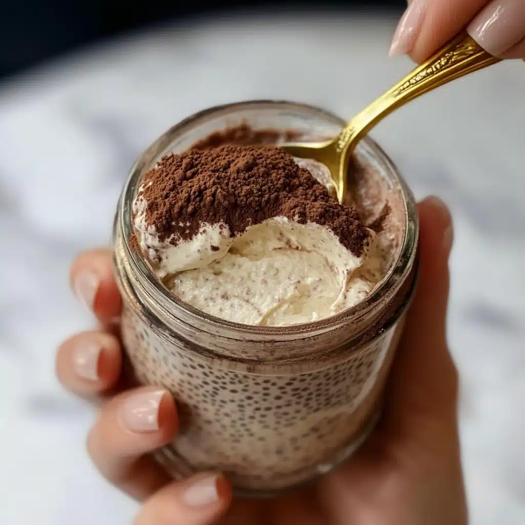 Coffee-Infused Chia Yogurt Delight Recipe - Recipe Image