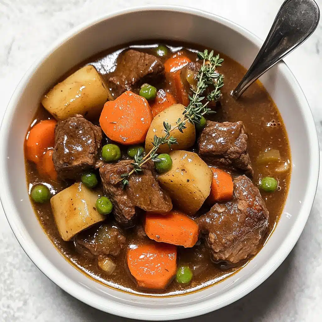 Pomegranate-Glazed Venison Stew Recipe - Recipe Image