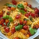 Fresh Tomato Basil Pasta Recipe