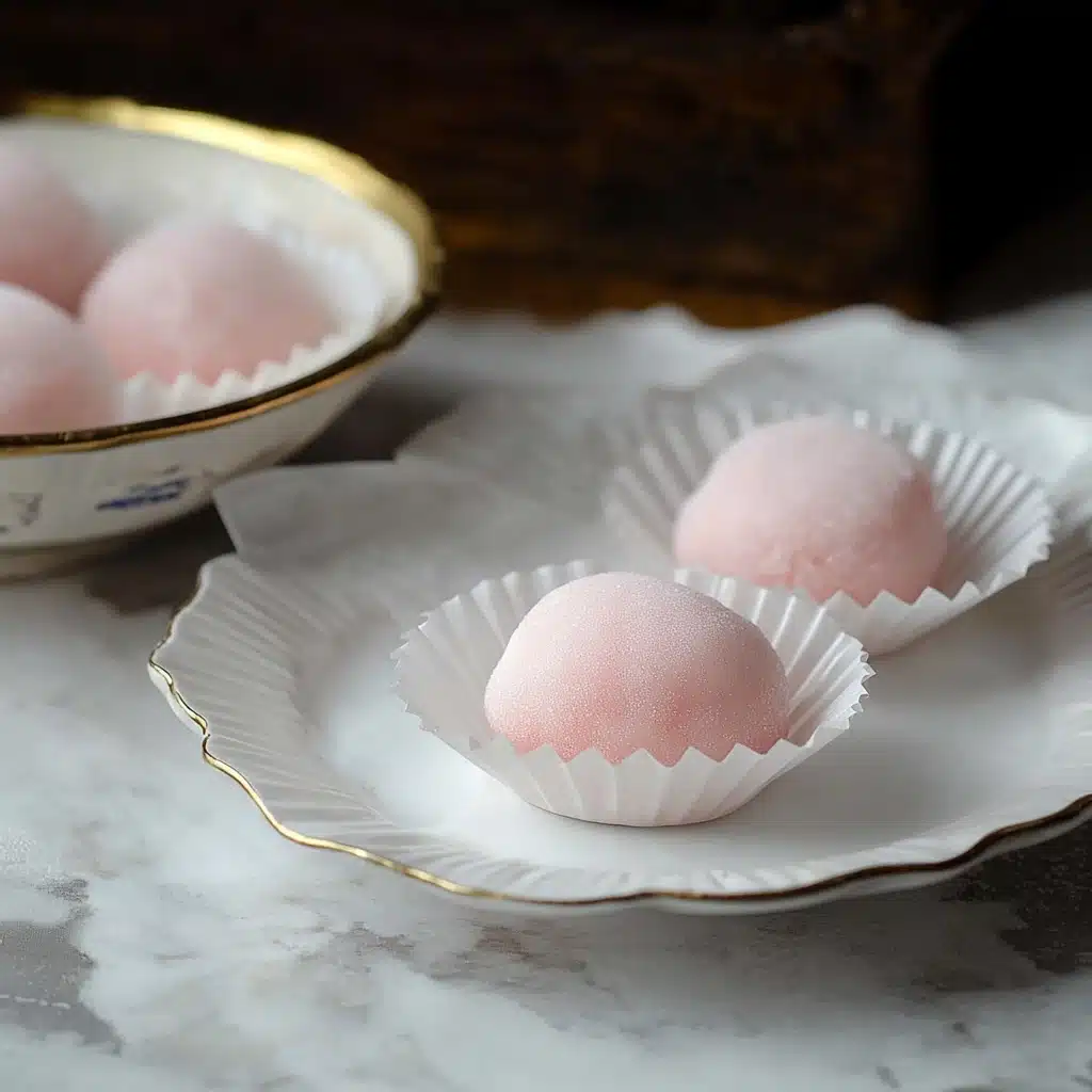 Creamy Strawberry Mochi Delights Recipe - Recipe Image