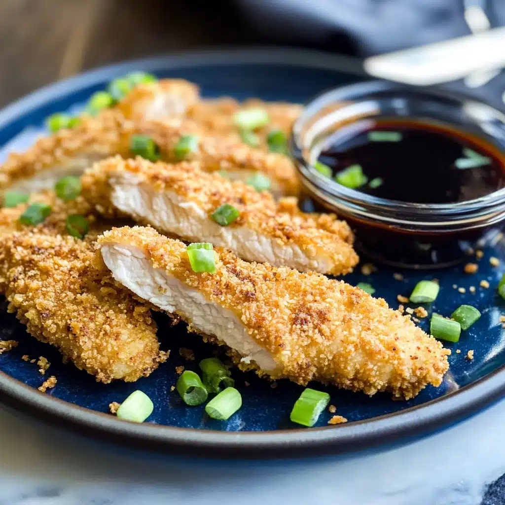 Crispy Asian Honey-Soy Chicken Tenders Recipe - Recipe Image