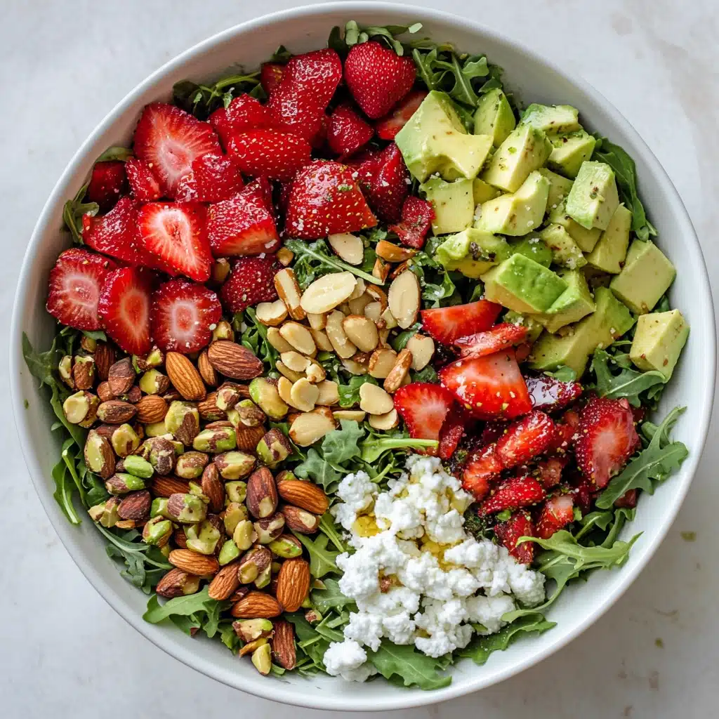 Sweet Strawberry Almond Crunch Salad Recipe - Recipe Image