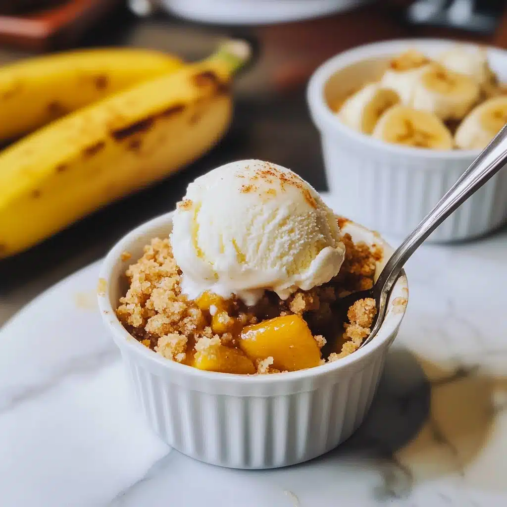 Banana Jaggery Crumble Delight Recipe - Recipe Image