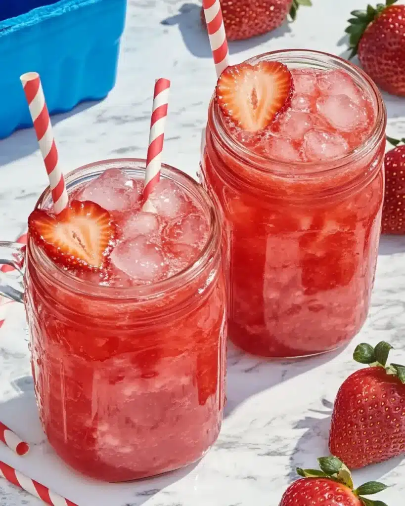 Southern Strawberry Sweet Iced Tea Recipe
