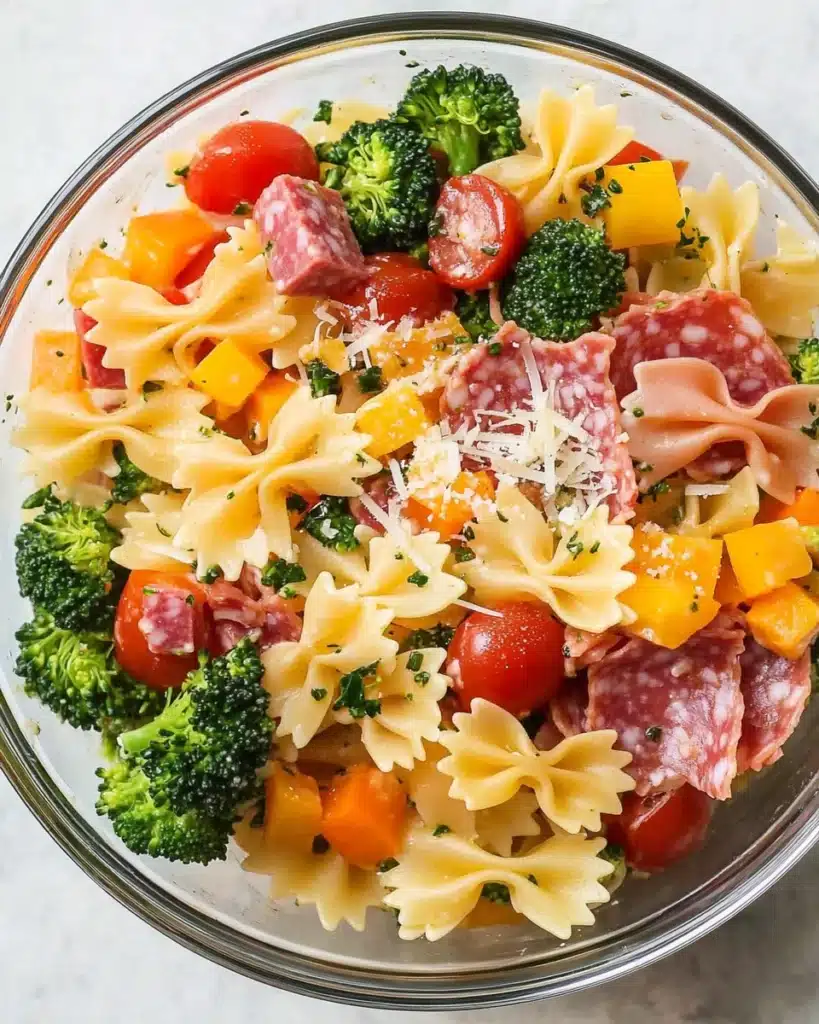 Italian Bowtie Pasta Salad Recipe
