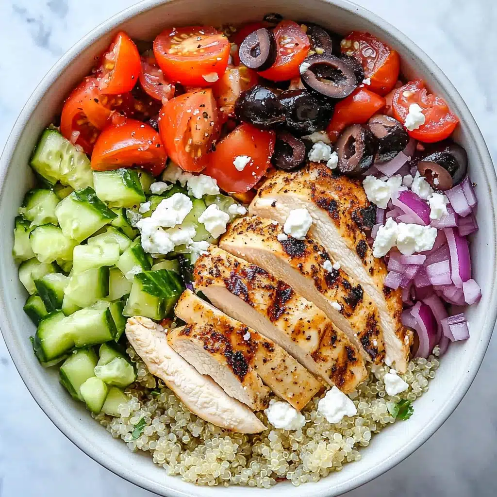 Greek Chicken Bowl Recipe - Recipe Image