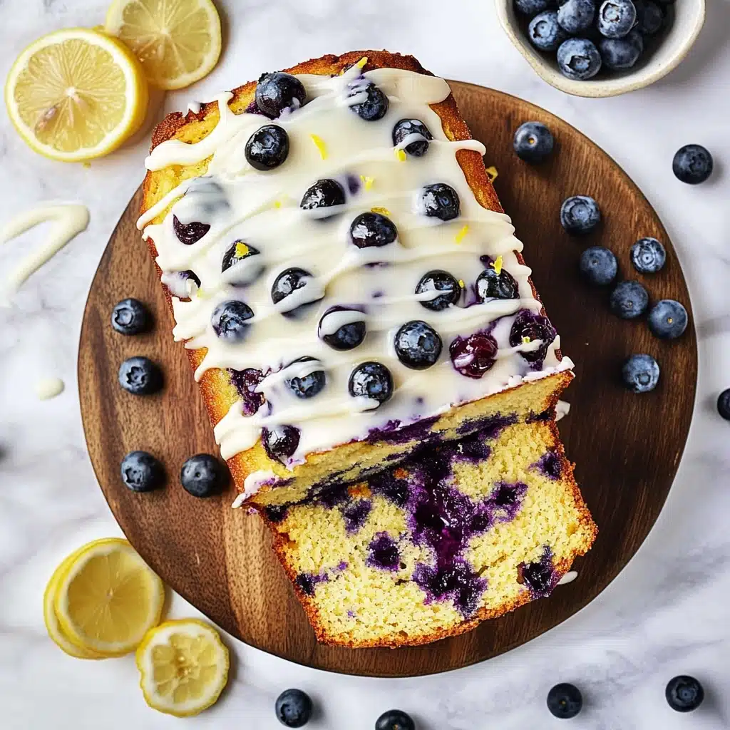 Lemon Blueberry Bread Recipe - Recipe Image