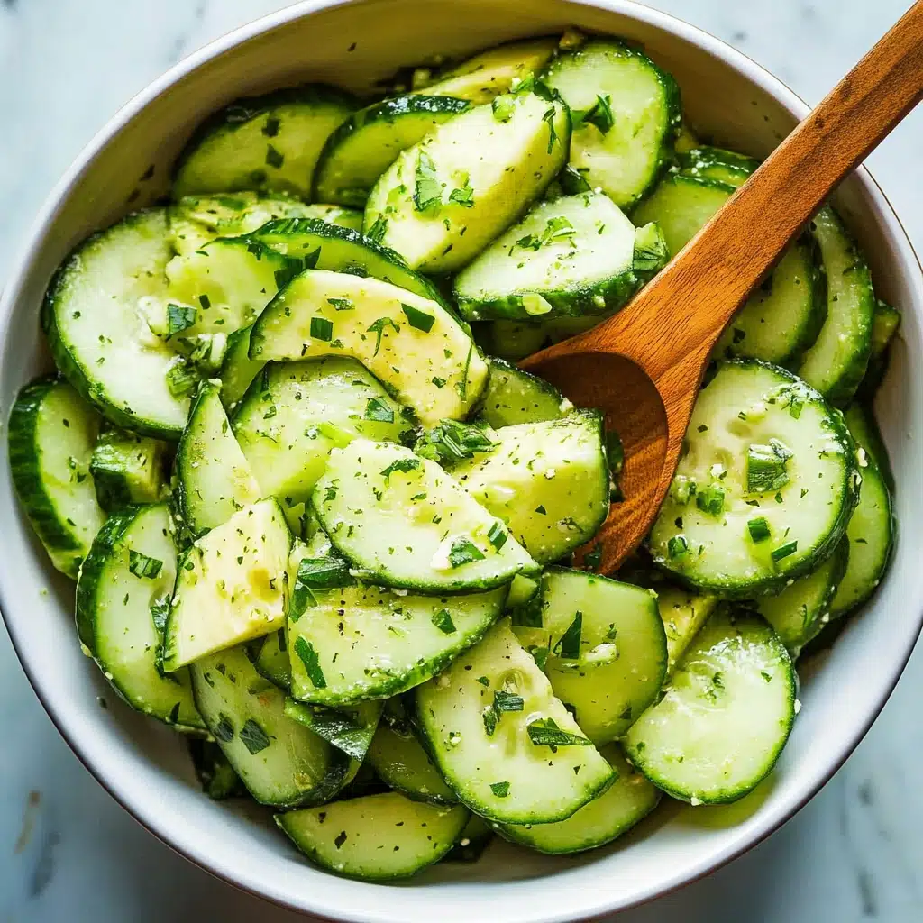 Lime-Kissed Avocado Cucumber Salad Recipe - Recipe Image