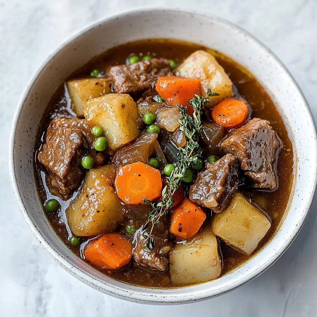 Pomegranate-Glazed Venison Stew Recipe - Recipe Image