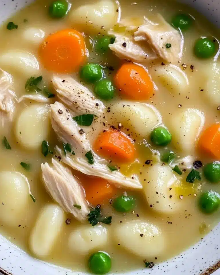 Creamy Chicken Gnocchi Soup Recipe