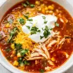 Creamy Chicken Enchilada Soup Recipe