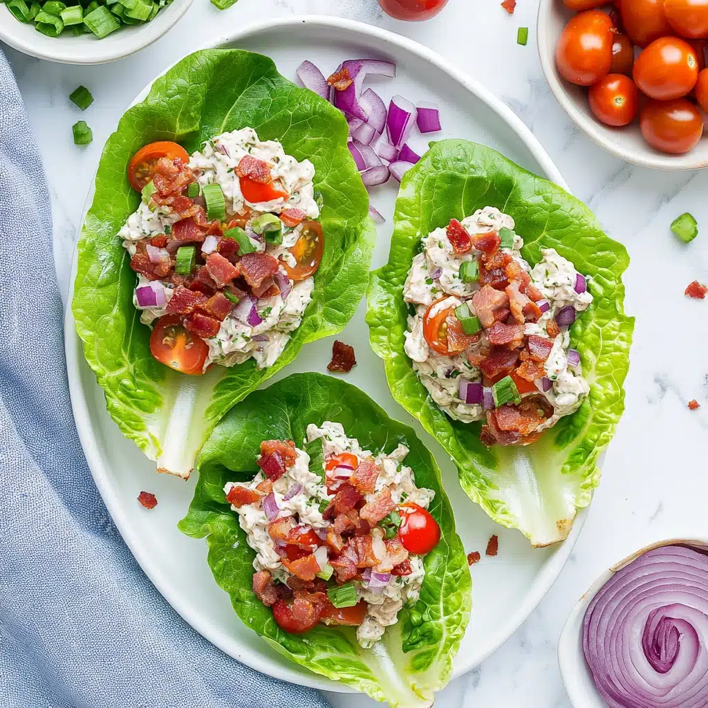 BLT Chicken Salad with a Twist Recipe - Recipe Image