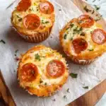 Pizza Cupcakes: Savory, Cheesy, and Irresistible Recipe