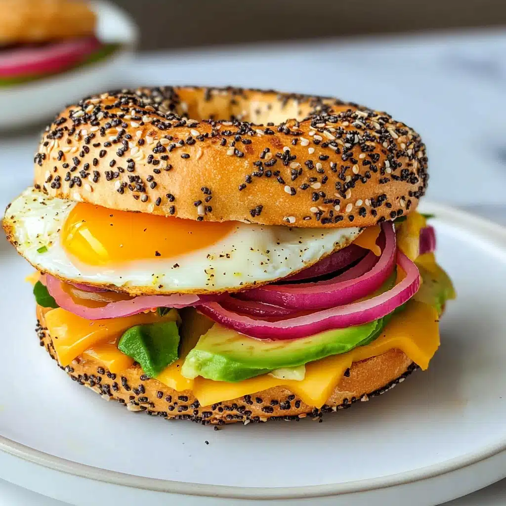 Protein-Packed Breakfast Bagel Recipe - Recipe Image