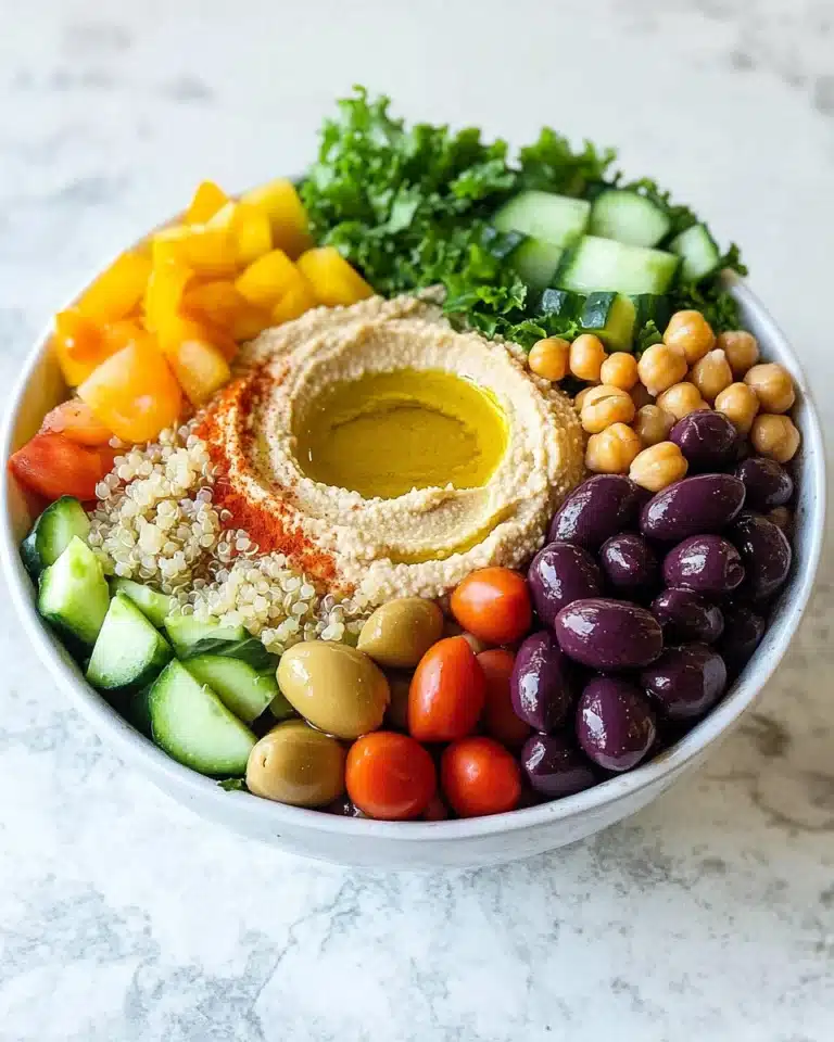Mediterranean Buddha Bowl Recipe